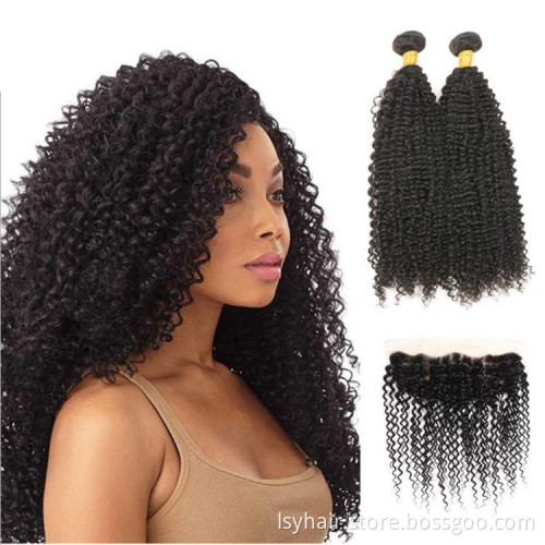 Original Kinky Curly Hair Weaves Extensions For Black Women, Different Types of Curly Hair Brazilian Tight Curly Weaves